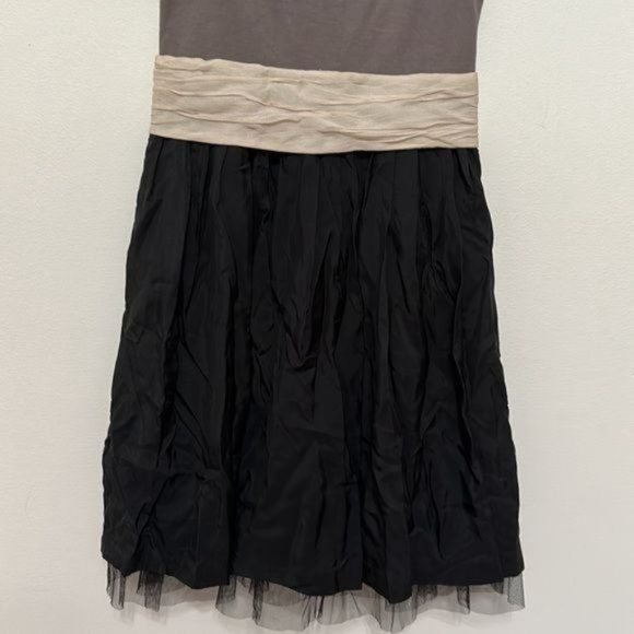Yoana Baraschi Anthropologie Sleeveless Beaded Ruffle Dress Size 0 - Picture 3 of 10